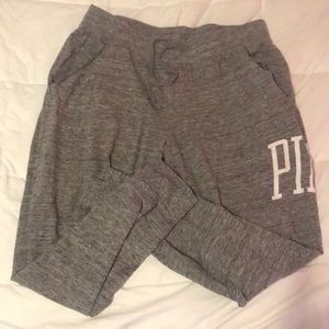 VS PINK Grey Joggers